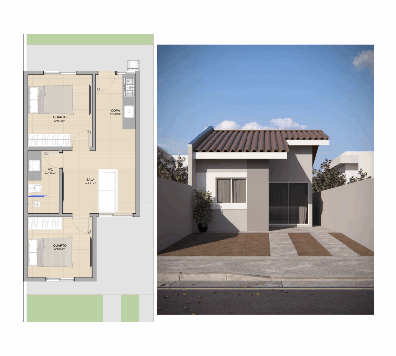 Imóvel setor 09 R4 185MIL